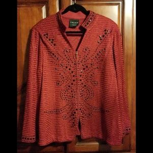 Beautiful maroon/red blazer jacket